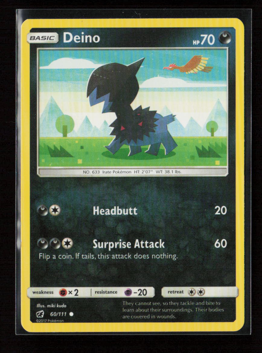 Deino Common SM - Crimson Invasion 60/111 MP