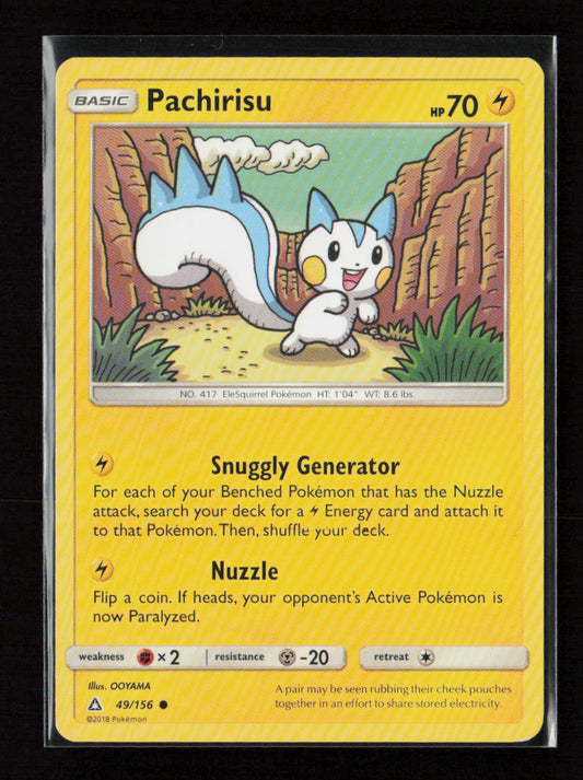 Pachirisu Common SM - Ultra Prism 49/156 LP