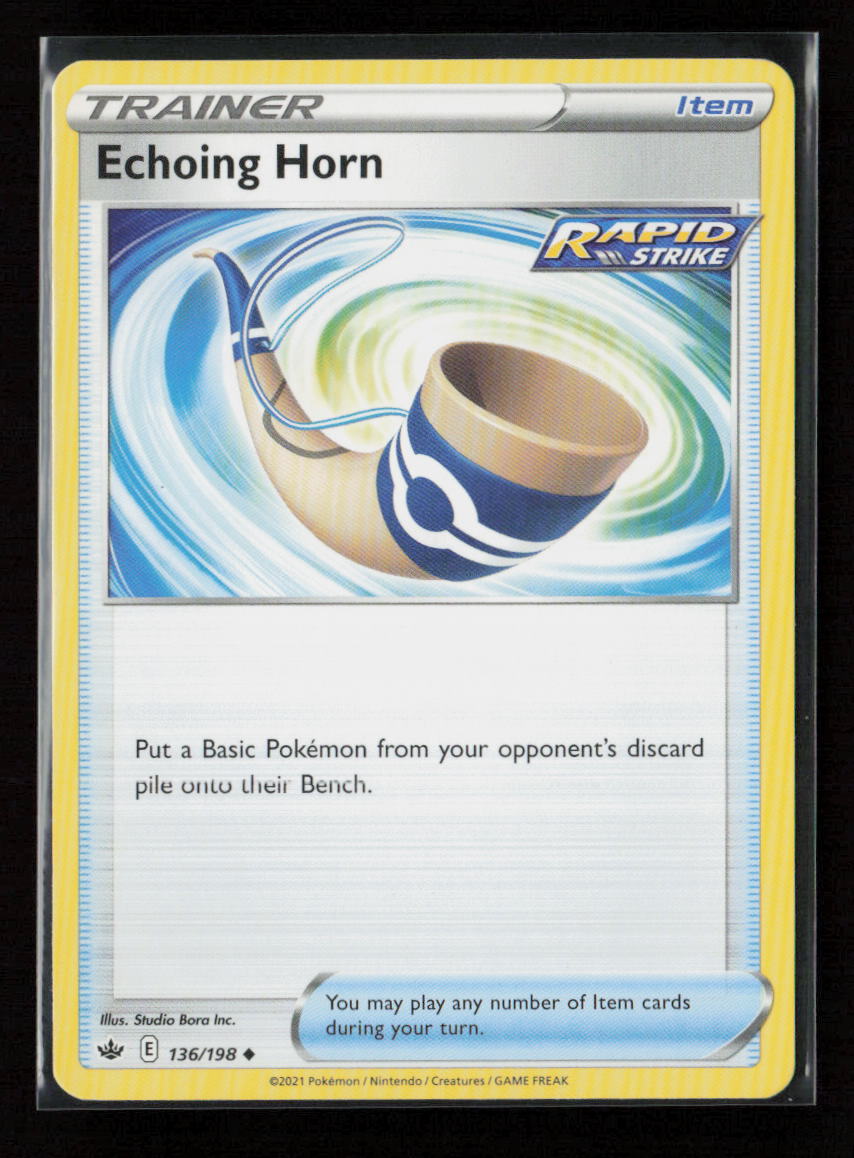 Echoing Horn Uncommon SWSH06: Chilling Reign 136/198 LP