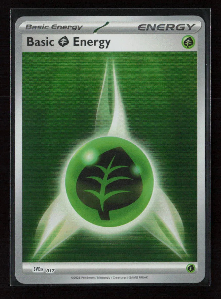 Basic Grass Energy - Common SVE: Scarlet & Violet Energies 017 NM