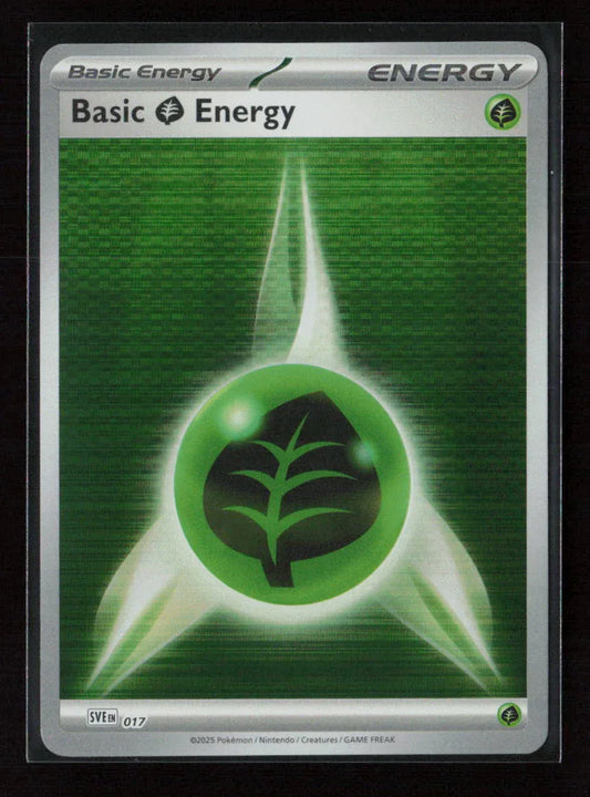 Basic Grass Energy - Common SVE: Scarlet & Violet Energies 017 NM