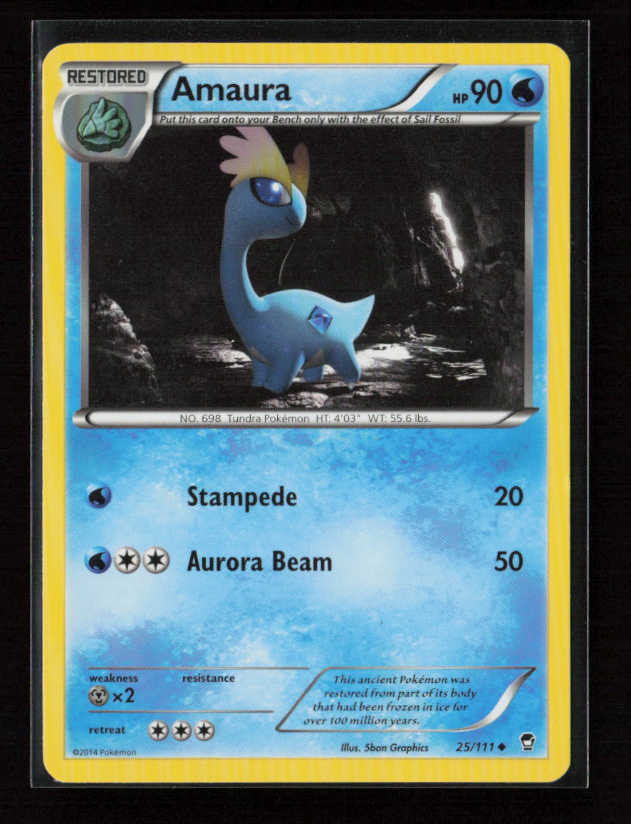 Amaura Uncommon XY - Furious Fists 25/111 MP