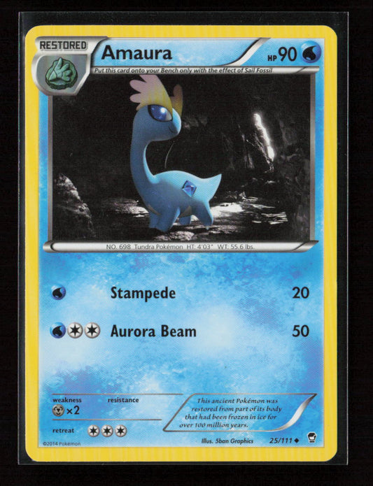 Amaura Uncommon XY - Furious Fists 25/111 MP