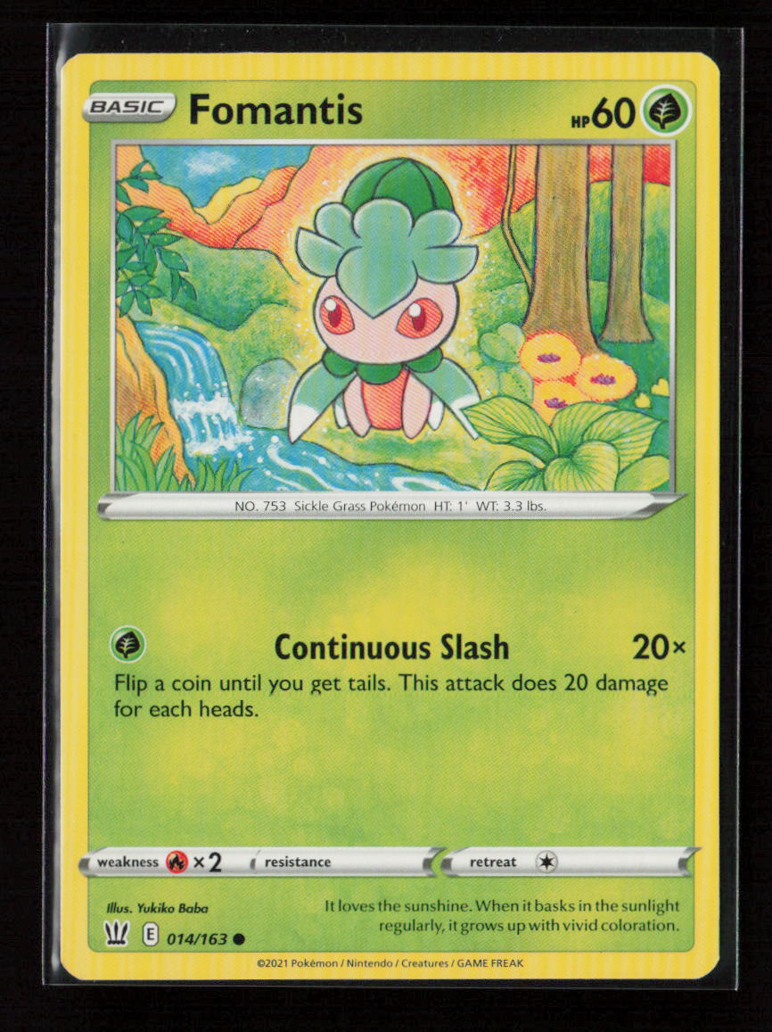 Fomantis Common SWSH05: Battle Styles 014/163 LP