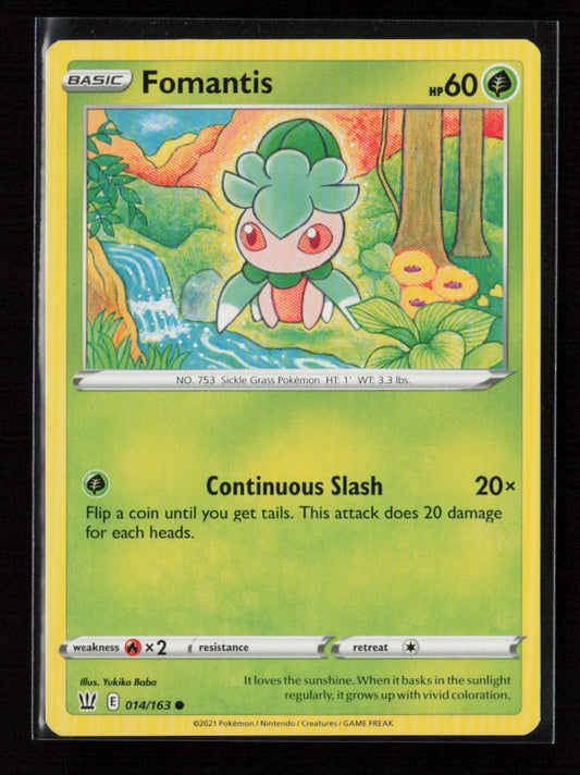 Fomantis Common SWSH05: Battle Styles 014/163 LP