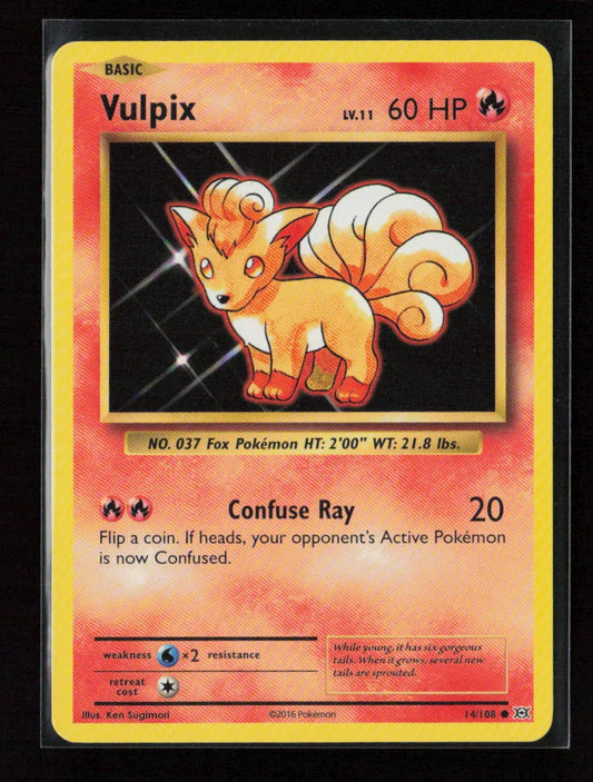 Vulpix Common XY - Evolutions 14/108 LP - Kang's Collectibles