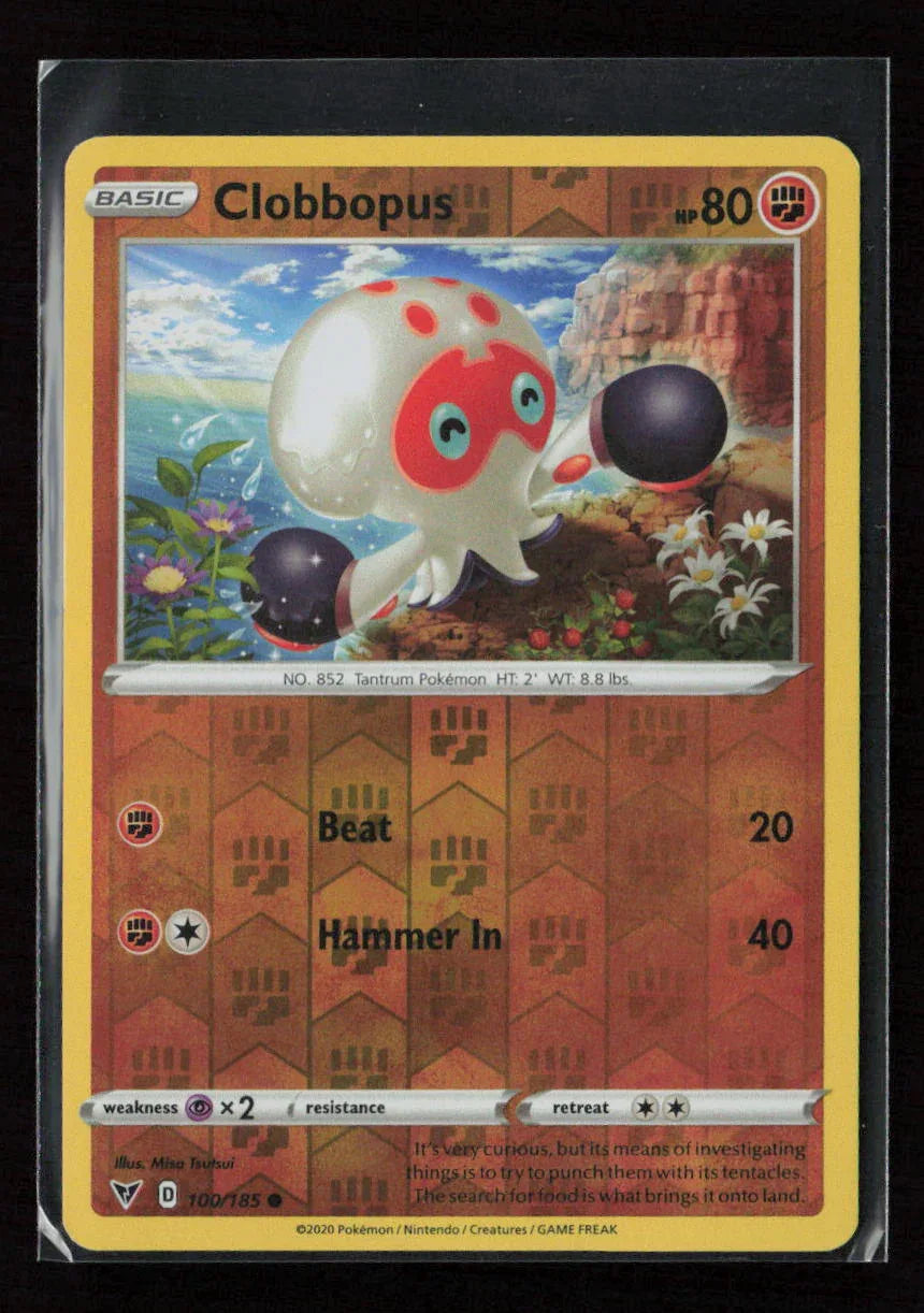 Clobbopus Common SWSH04: Vivid Voltage 100/185 LP - Kang's Collectibles
