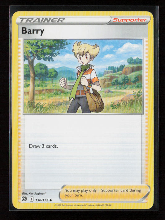 Barry Uncommon SWSH09: Brilliant Stars 130/172 NM