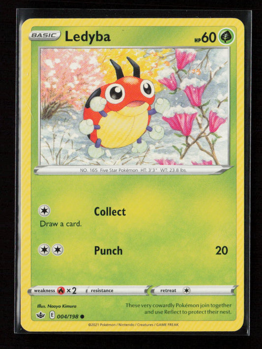 Ledyba Common SWSH06: Chilling Reign 004/198 LP