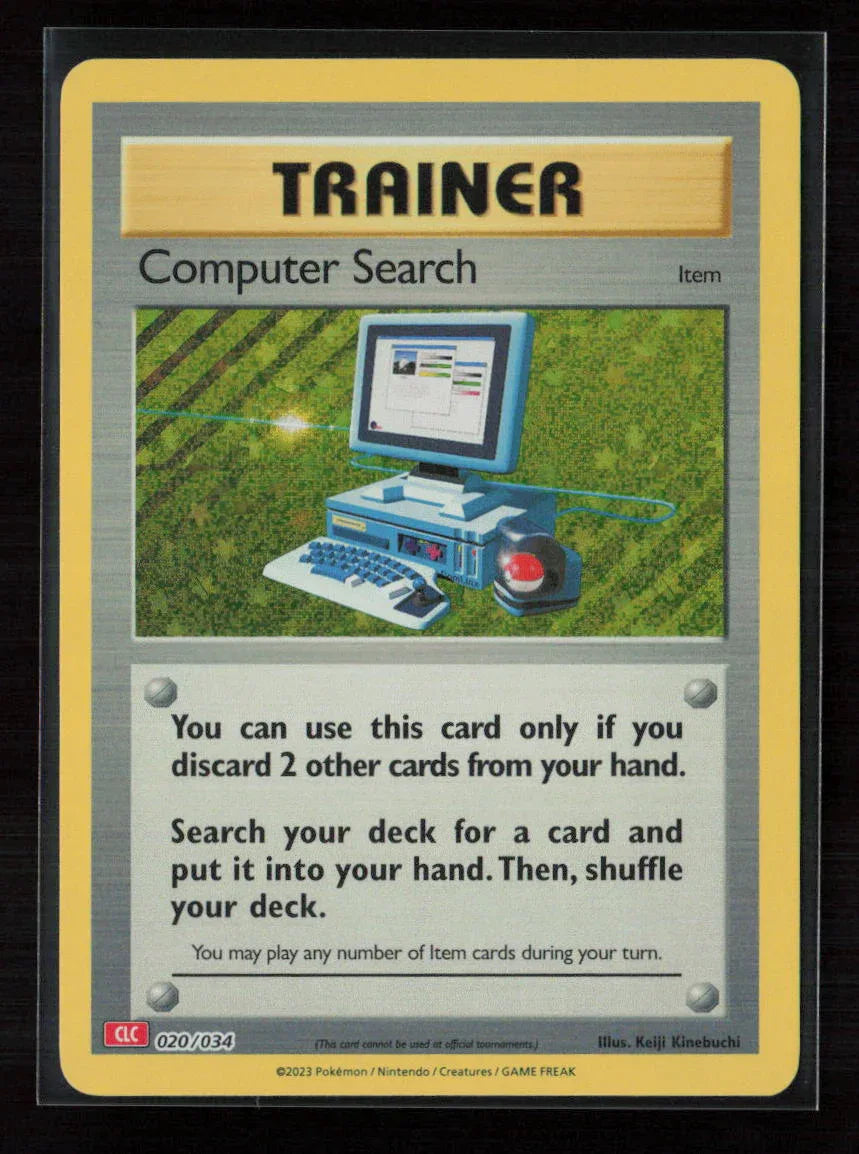Computer Search (CLV) Classic Collection Trading Card Game Classic 020/034 NM - Kang's Collectibles
