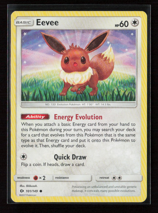 Eevee Common SM Base Set 101/149 LP
