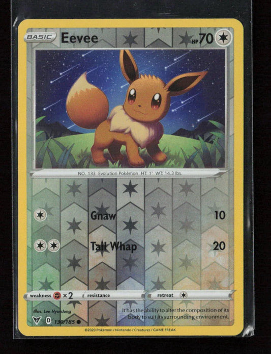 Eevee Common SWSH04: Vivid Voltage 130/185 LP - Kang's Collectibles