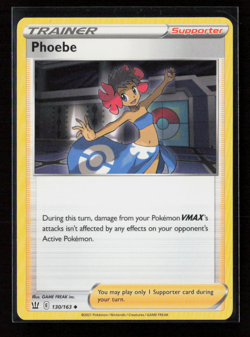 Phoebe Uncommon SWSH05: Battle Styles 130/163 LP