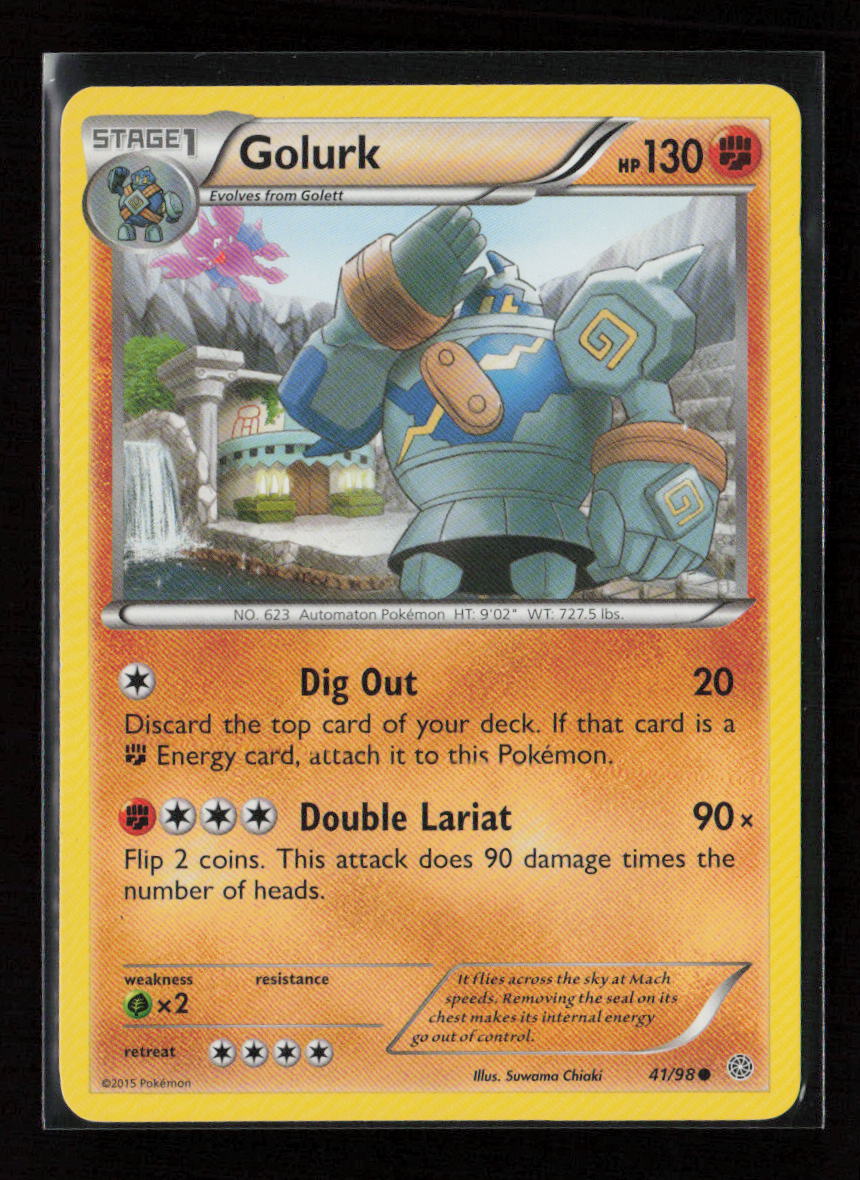 Golurk (41) Common XY - Ancient Origins 41/98 LP