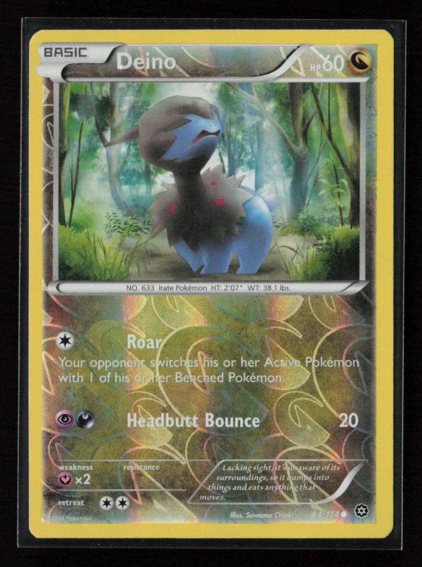 Deino Common XY - Steam Siege 84/114 LP - Kang's Collectibles