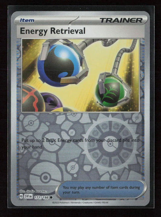Energy Retrieval Common SV01: Scarlet & Violet Base Set 171/198 NM