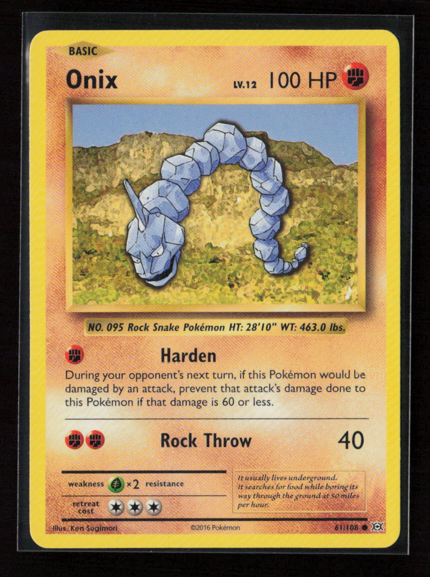 Onix Common XY - Evolutions 61/108 LP