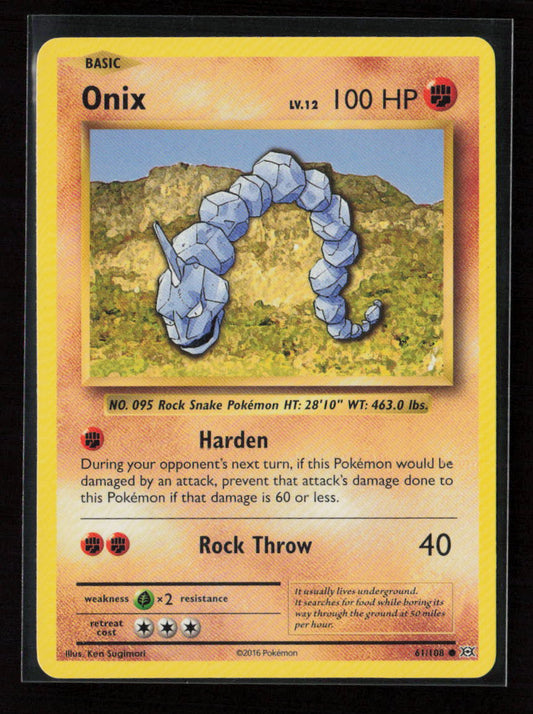 Onix Common XY - Evolutions 61/108 LP