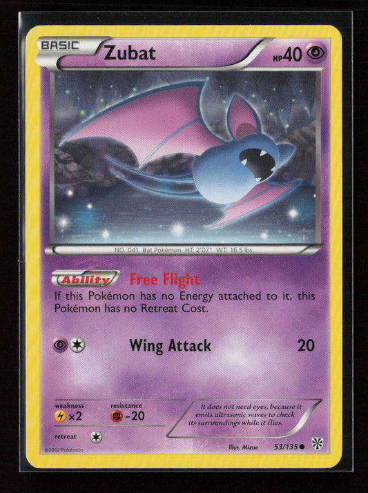 Zubat (53) Common Plasma Storm 53/135 NM