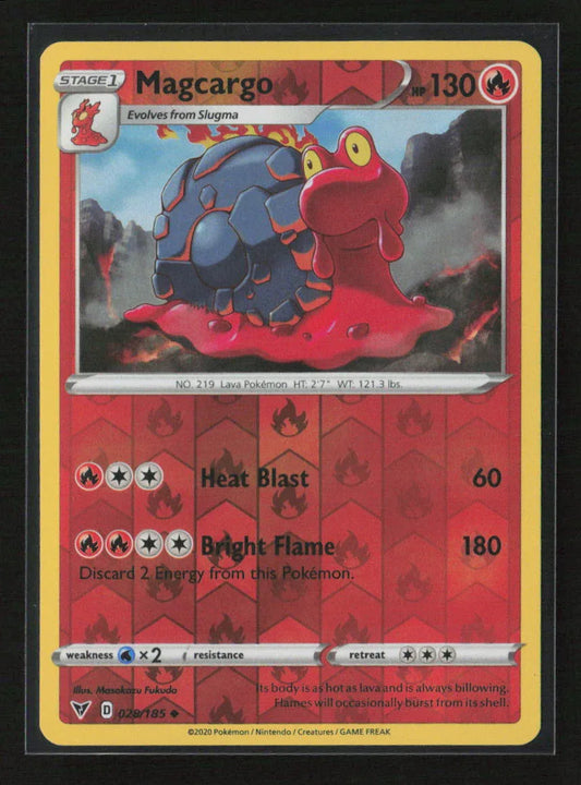 Magcargo Uncommon SWSH04: Vivid Voltage 028/185 NM - Kang's Collectibles