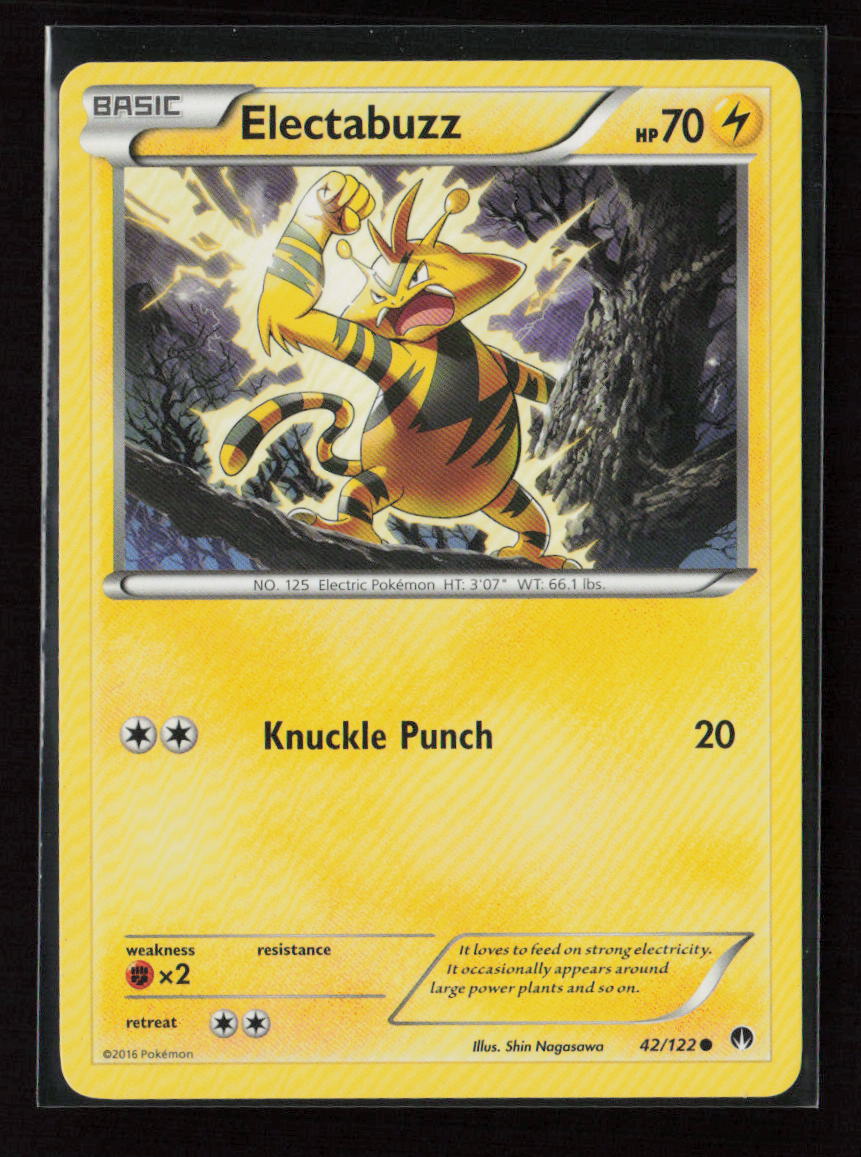 Electabuzz Common XY - BREAKpoint 42/122 LP