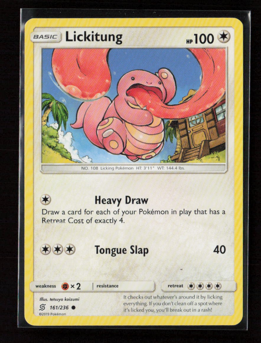 Lickitung Common SM - Unified Minds 161/236 LP