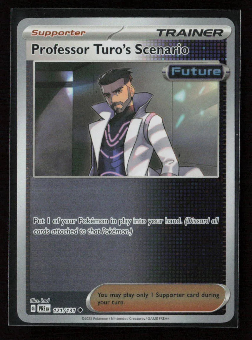Professor Turo's Scenario Uncommon SV: Prismatic Evolutions 121/131 NM - Kang's Collectibles