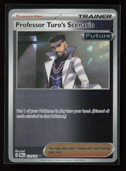 Professor Turo's Scenario Uncommon SV: Prismatic Evolutions 121/131 NM - Kang's Collectibles