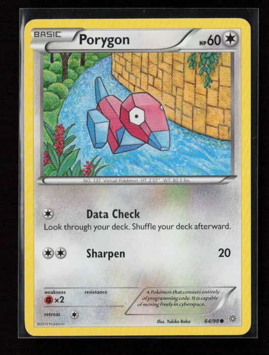Porygon Common XY - Ancient Origins 64/98 LP - Kang's Collectibles