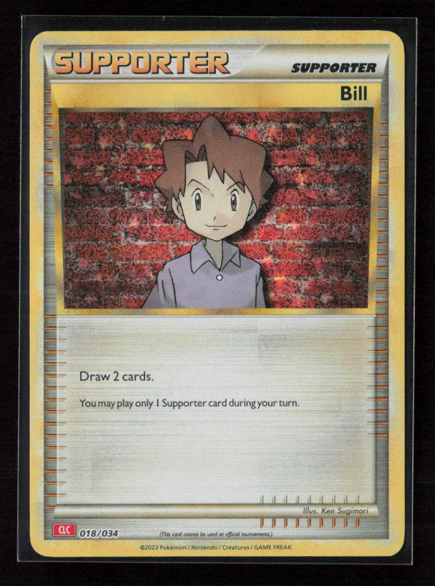 Bill (CLV) Classic Collection Trading Card Game Classic 018/034 NM - Kang's Collectibles