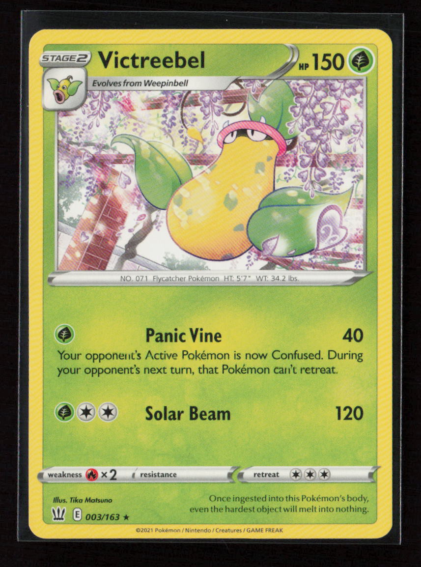 Victreebel Rare SWSH05: Battle Styles 003/163 LP