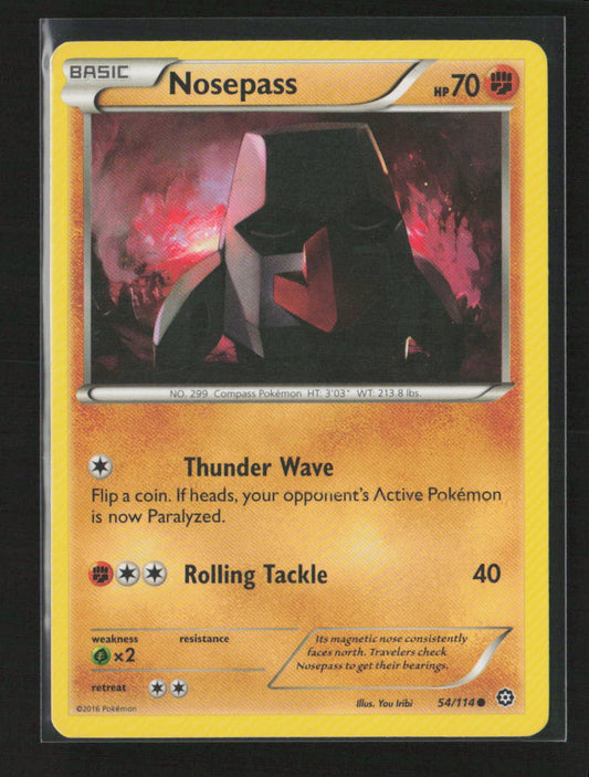 Nosepass Common XY - Steam Siege 54/114 MP
