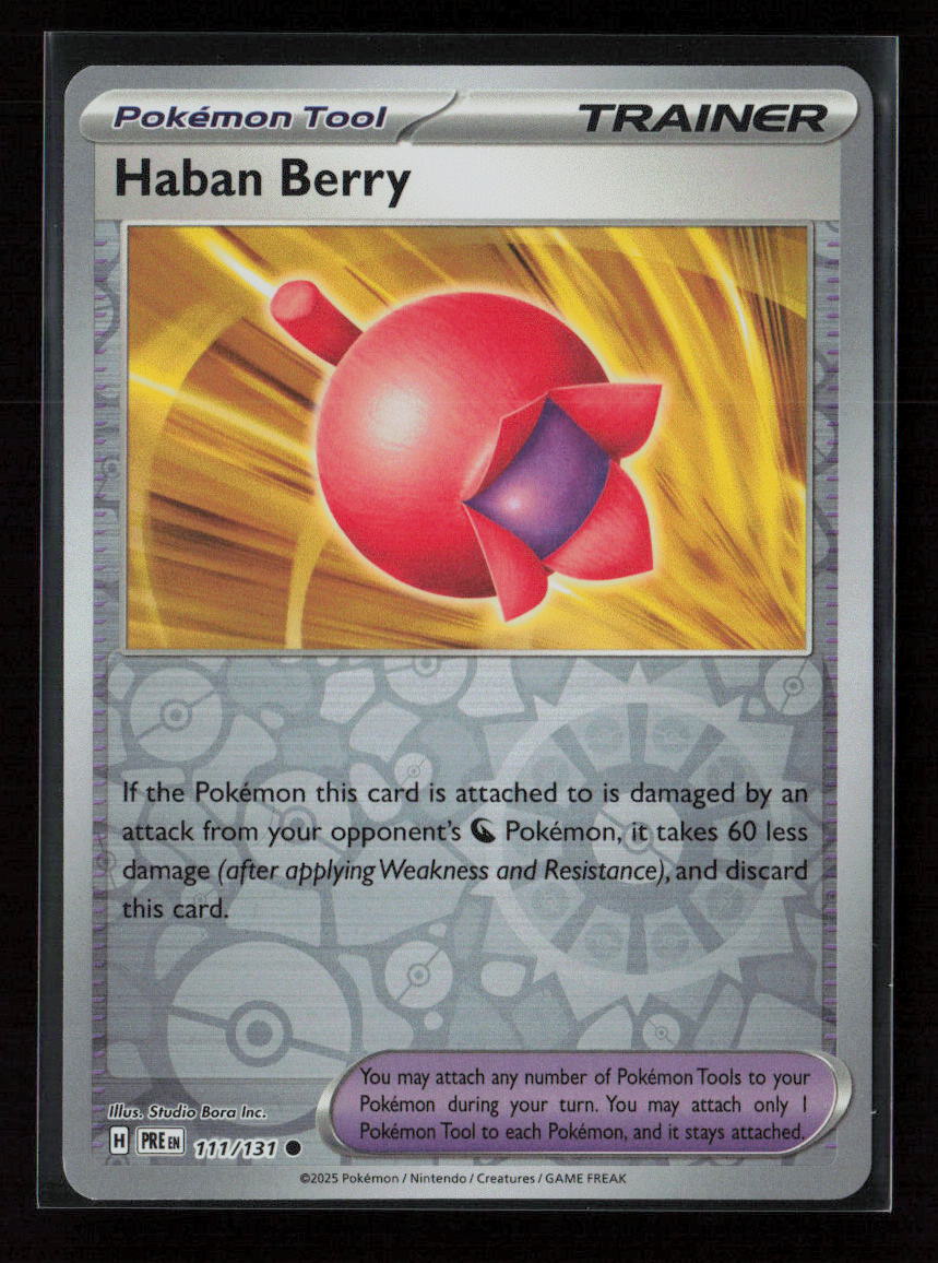 Haban Berry Common SV: Prismatic Evolutions 111/131 NM