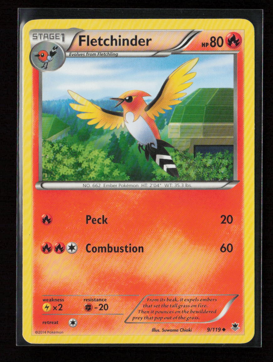 Fletchinder Uncommon XY - Phantom Forces 9/119 LP