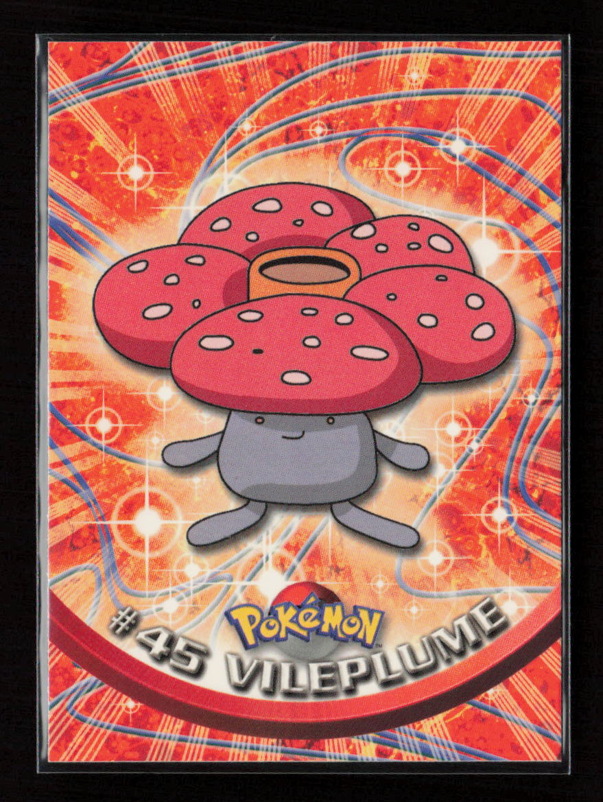 Vileplume Topps Pokemon TV Animation Edition Series 1 45 LP