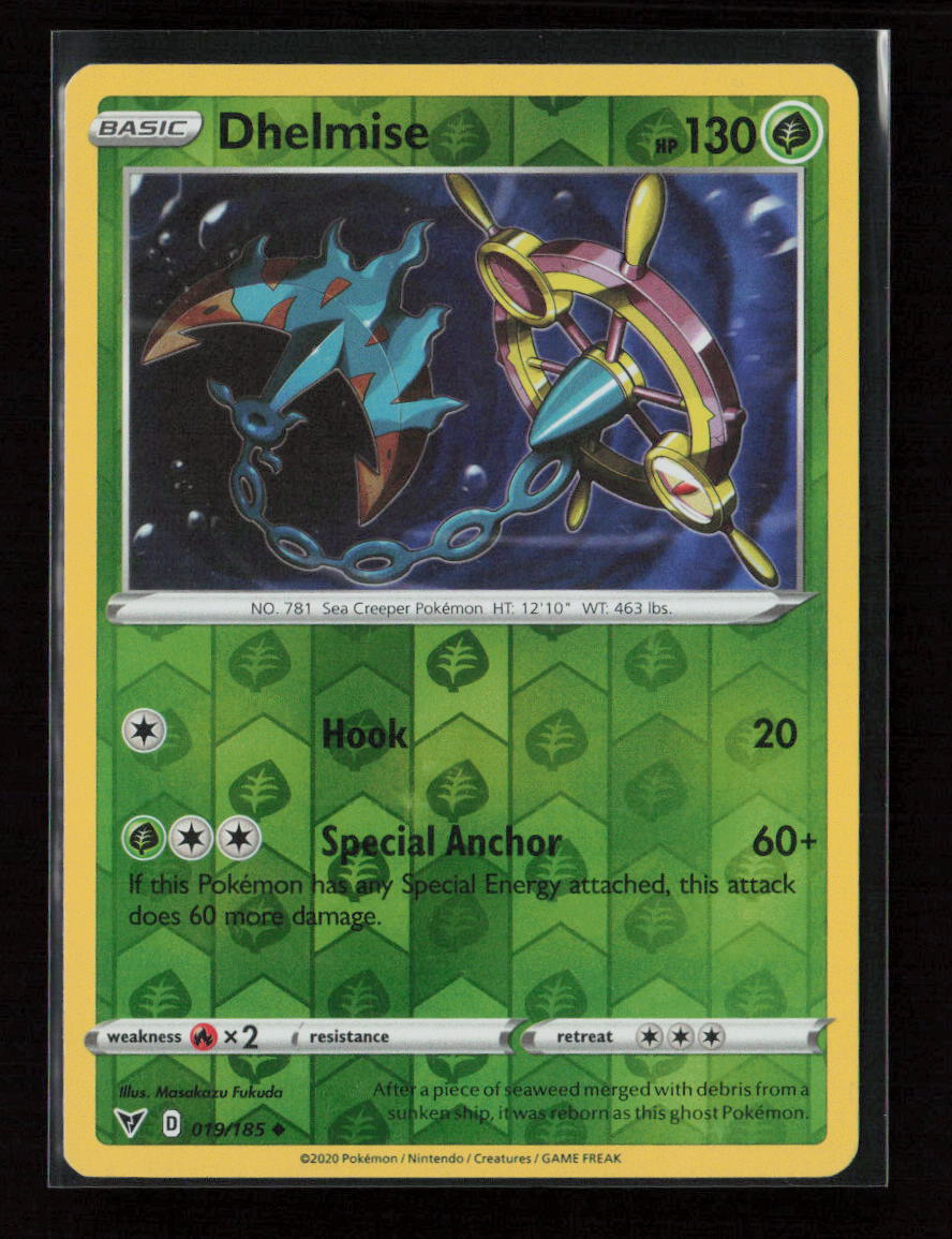 Dhelmise Uncommon SWSH04: Vivid Voltage 019/185 NM