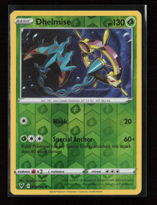 Dhelmise Uncommon SWSH04: Vivid Voltage 019/185 NM