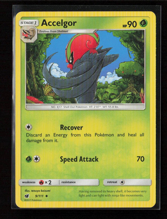 Accelgor Uncommon SM - Crimson Invasion 9/111 LP - Kang's Collectibles