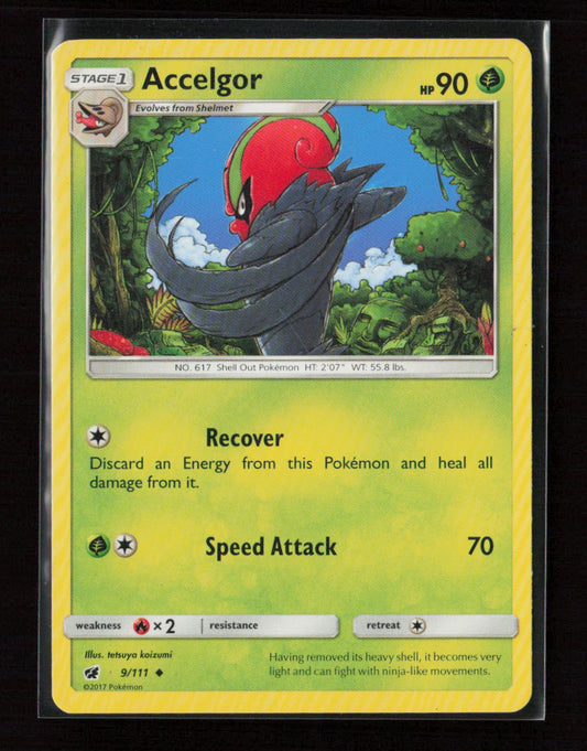 Accelgor Uncommon SM - Crimson Invasion 9/111 MP
