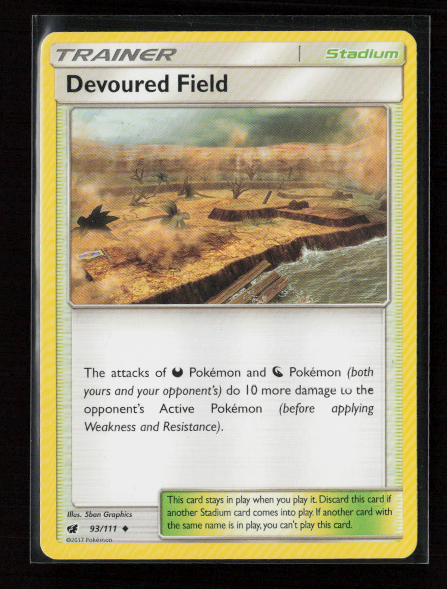Devoured Field Uncommon SM - Crimson Invasion 93/111 LP