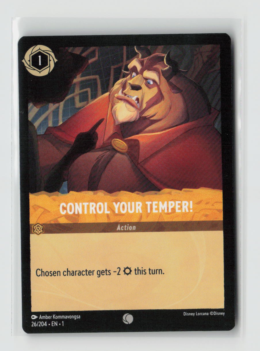 Control Your Temper! Common The First Chapter 26/204 NM