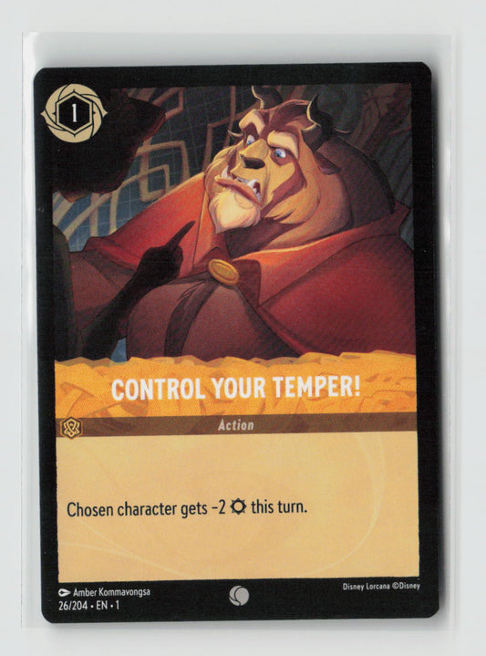 Control Your Temper! Common The First Chapter 26/204 NM