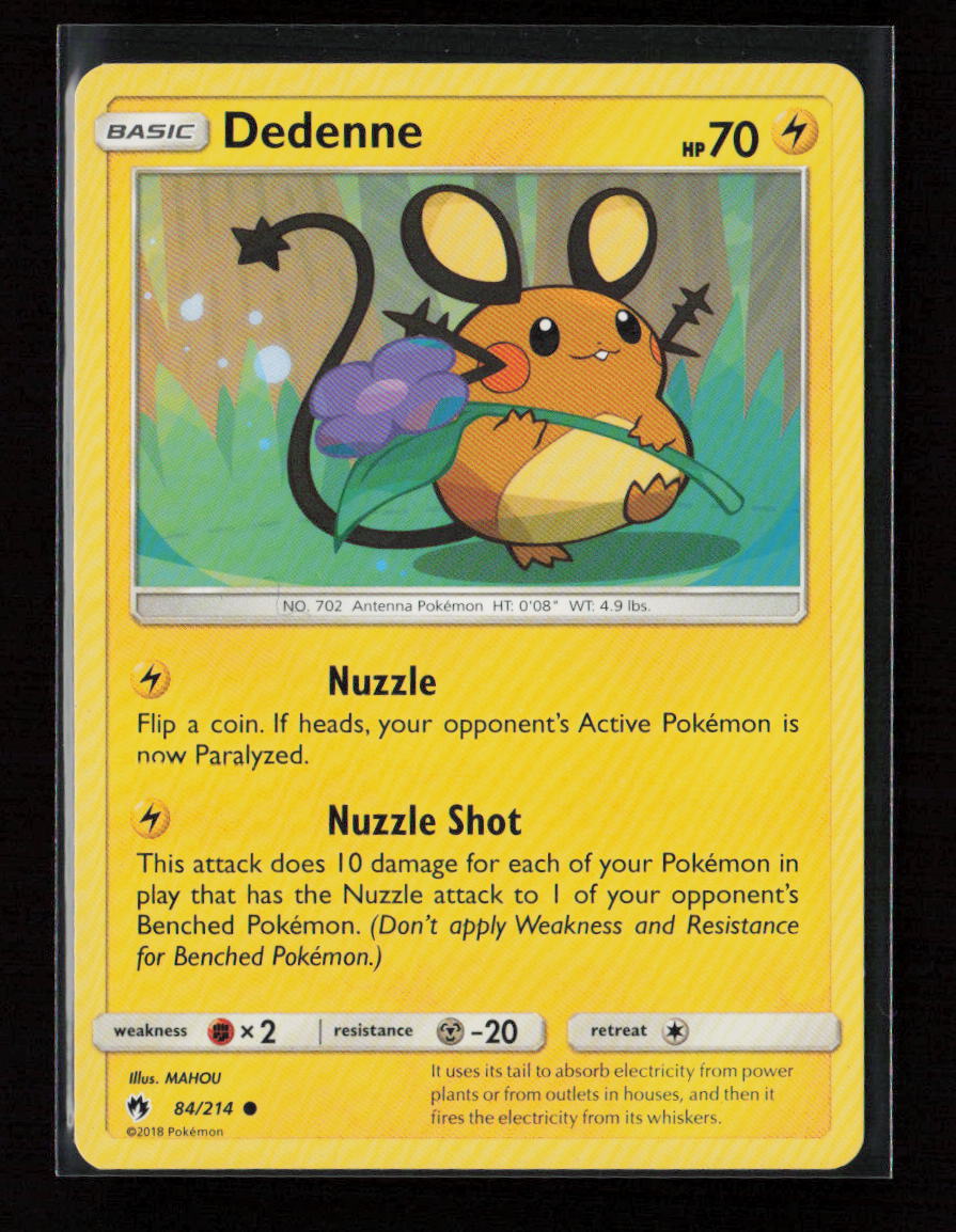 Dedenne (84) Common SM - Lost Thunder 84/214 LP