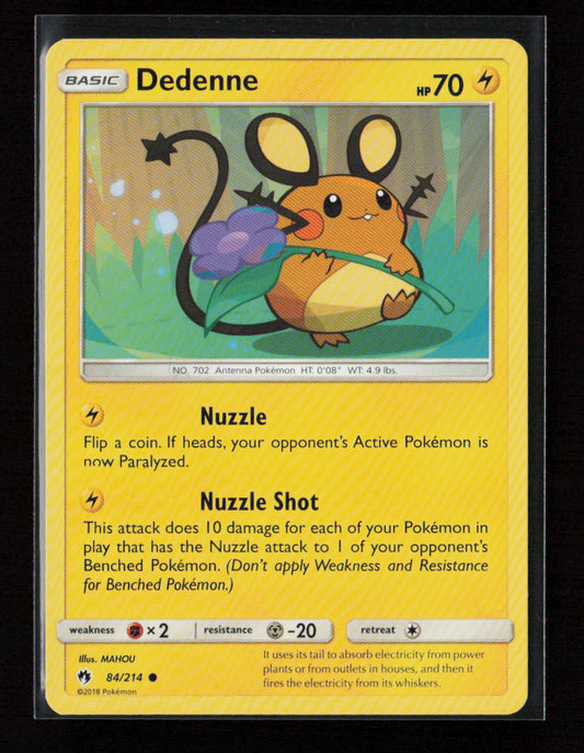 Dedenne (84) Common SM - Lost Thunder 84/214 LP