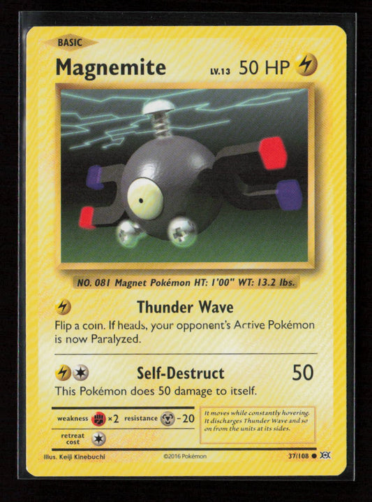 Magnemite Common XY - Evolutions 37/108 LP