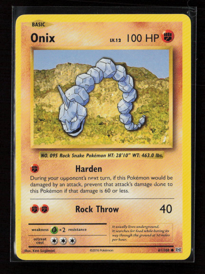 Onix Common XY - Evolutions 61/108 LP