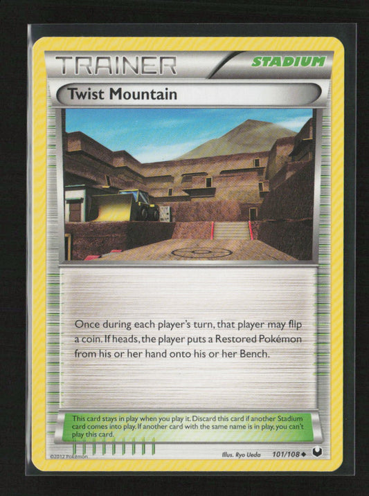 Twist Mountain Uncommon Dark Explorers 101/108 NM