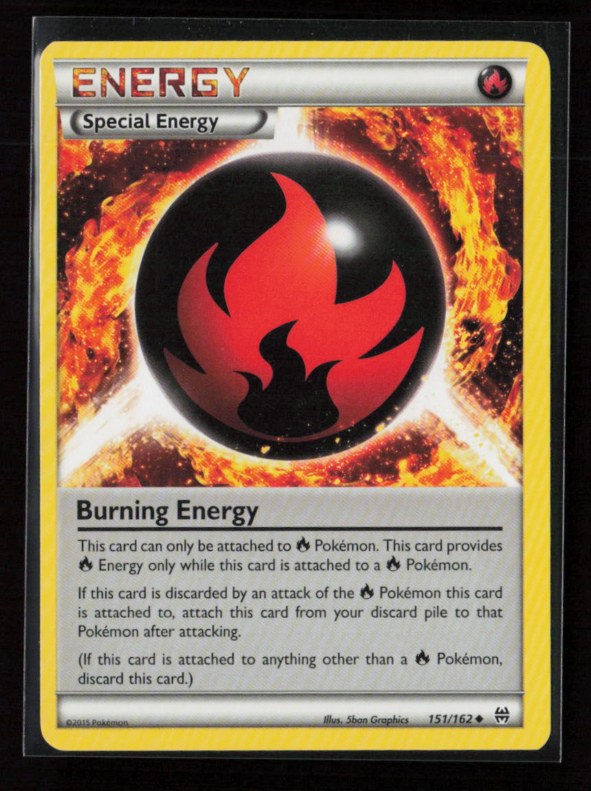 Burning Energy Uncommon XY - BREAKthrough 151/162 MP