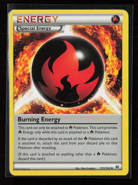 Burning Energy Uncommon XY - BREAKthrough 151/162 MP