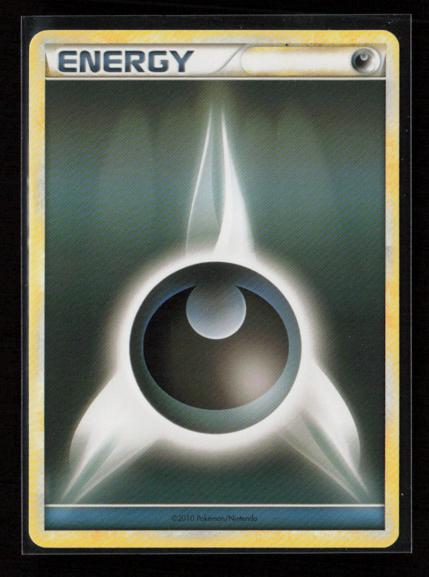 Darkness Energy (2010 Unnumbered HGSS Style Non-Holo) Promo League & Championship Cards NM